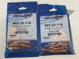 American Torch Tip 116 Welding Tips