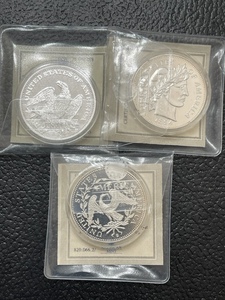 Silver Plated Commemorative Coins