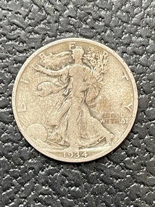 1934 Walking Liberty Half Dollar