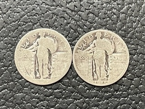 Standing Liberty Quarters