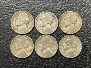 War Nickels 35% Silver