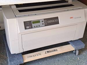 lot 7A image: Oki Pacemark 4410 Serial Impact Dot Matrix Printer