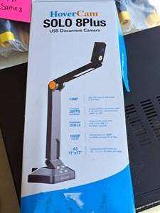 lot 13 image: HoverCam SOLO 8Plus USB Document Camera (in original packaging)