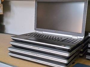 lot 51 image: Lot of (5) Dell Latitude E6530 Laptop Computer