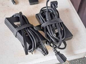 lot 53 image: Lot of (2) Dell 130W AC Adapters LA130PM121