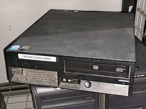 lot 210 image: Lot of (1) IBM ThinkCentre Tower Computer