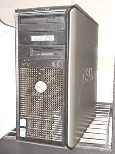 lot 207 image: Lot of (1) Dell Optiplex 745 Tower Computer