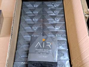 lot 165 image: Lot of (20) ADX Labs Air2 Bluetooth Wireless Earbuds