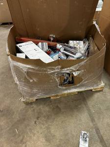 HUGE LOT of MOEN, DELTA, PFISTER TOWEL BARS, LIGHTING, PLUMBING, ELECTRIC, HALO, BULBRITE and MORE