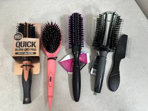 Assorted New Hair Brushes