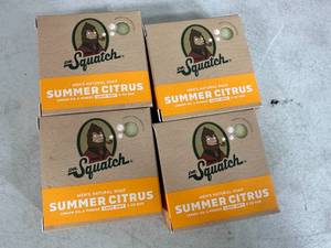 4 New Squatch Bar Soap