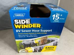 New Camco Side Winder RV Sewer Hose Support