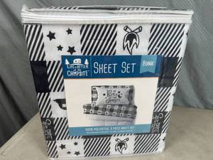 New 4 Pc RV  Camper Sheet Set - Bunk