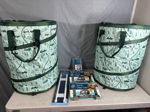 New Camping Bins, Refigerator Items, Hooks