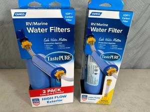 3 New RV  Camper Inline Water Filters
