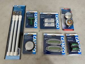New RV  Camper Leveling Accessories, Mirrors, Etc
