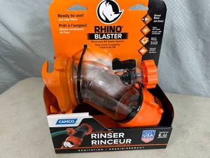 New RV  Camper Sewer Blaster Tank and Hose Cleaner