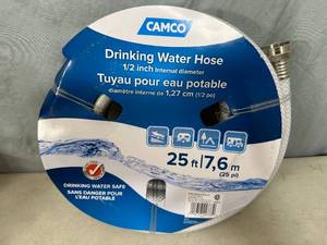 New 25 ft Drinking Water Hose for RV  Camper