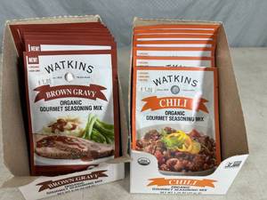 16 New Watkins Gravy and Chili Spice Mixes