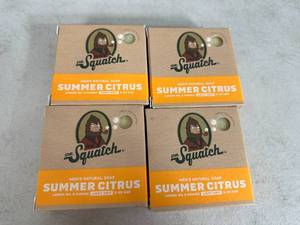 4 New Squatch Bar Soap