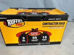 New Box of 55 Gallon Contractor Bags
