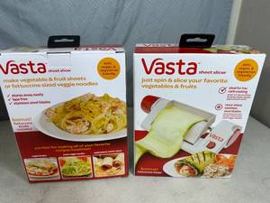 2 New Vasta Sheet   Fettuccine Slicers