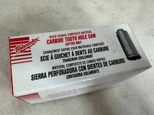 New Milwaukee Carbide Tooth Hole Saw 2