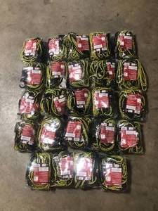24 Pack of Adjustable Cargo Net with Hooks by Husky Customer Returns See Pictures
