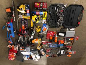 Lot of Mixed Tools and Hardware Customer Returns See Pictures