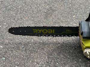 lot 11 image: Ryobi Chain Saw