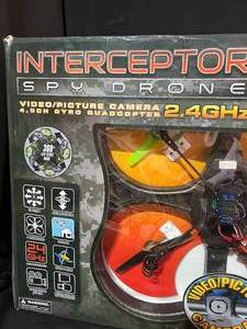 lot 54 image: World Tech Toys Interceptor Spy Drone