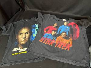 lot 69 image: Lot of Vintage Star Trek T-Shirts