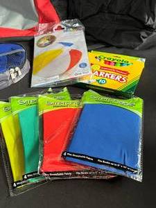 lot 117 image: School Backpacks, Makers, Book Covers & More
