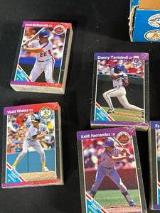 lot 157 image: 1989 Don Russ Baseball Puzzle & Cards Lot 2