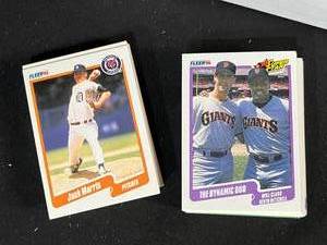 lot 161 image: 1990 Fleer Baseball Cards