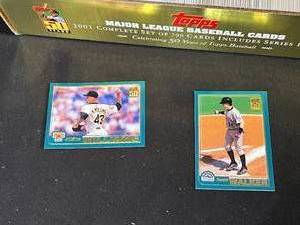 lot 164 image: 2001 Topps Major League Baseball Cards
