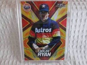 lot 16 image: 2017 Topps Fire Nolan Ryan Card...