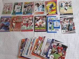 lot 26 image: 50 Assorted Football Cards...