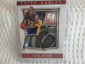 lot 30 image: 2015 - 16 Elite Kobe Bryant Card...