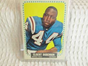 lot 41 image: 1964 Topps Elbert Dubenion Card...