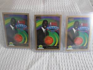 lot 66 image: 3 1990 Skybox Gary Payton Rookie Ca...