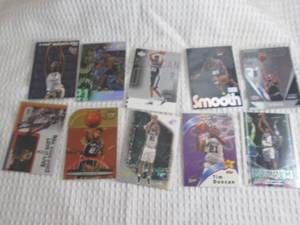 lot 68 image: Assorted Tim Duncan Cards...