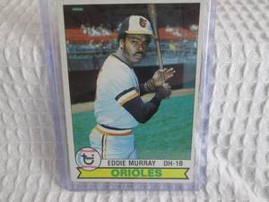 lot 74 image: 1979 Topps Eddie Murray Card...