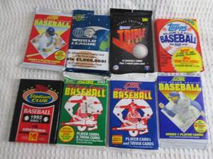 lot 77 image: 8 Assorted Baseball Packs...