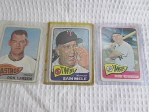 lot 89 image: 1965 Topps Baseball Cards...