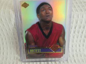 lot 101 image: 1999 Edge Ron Artest Authentic Game...