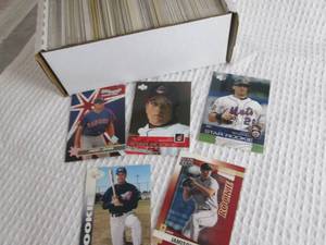 lot 110 image: Box of Baseball Rookie Cards...