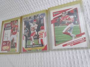 lot 146 image: Patrick Mahomes Cards...