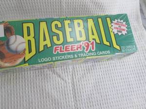 lot 153 image: 1991 Fleer Baseball Complete Factor...