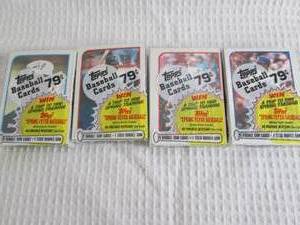 lot 157 image: 4 1989 Topps Cello Baseball Packs...